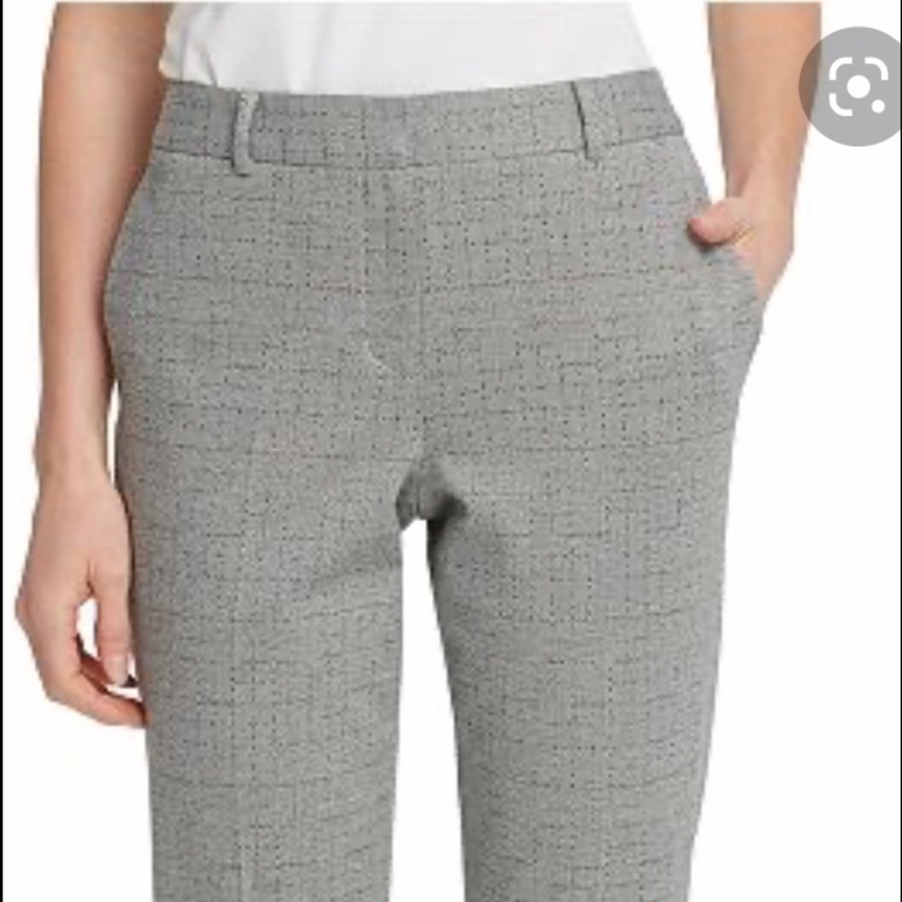 DKNY petite knit Essex ankle pants